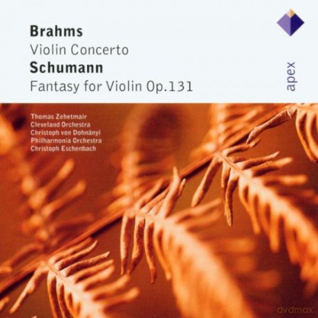 Thomas Zehetmair/Eschenbach/Po: Brahms: Violinkonzert/Fantasie C [CD]