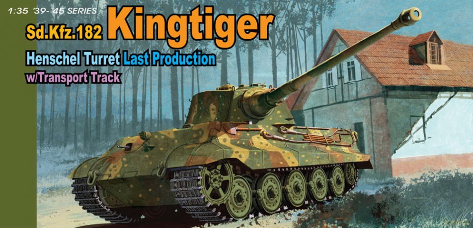 DRAGON Sd.Kfz.182 Kingtiger Henschel [MODELARSTWO]