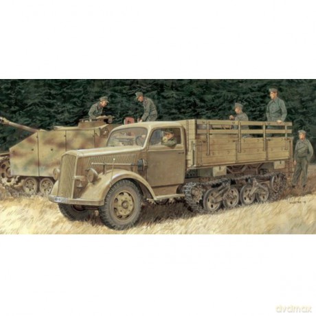DRAGON Sd.Kfz.3a Maultier Half Track [MODELARSTWO]