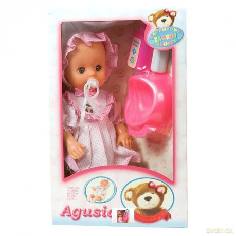 DROMADER Agusia Lalka 38 cm pije i siusia