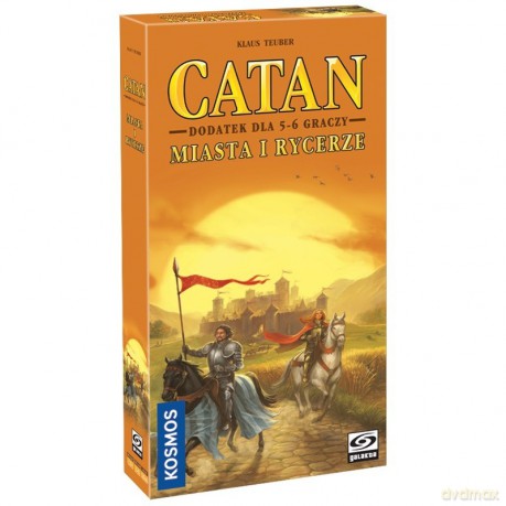 Catan - Miasta i Rycerze dodatek dla 5-6 graczy [GRA]