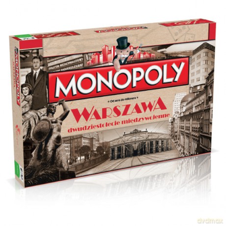 HASBRO Monopoly Warszawa XX lecie [GRA]