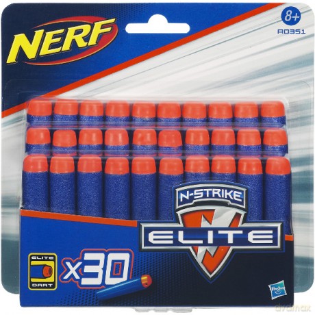 HASBRO Nerf Zestaw 30 strzałek Dart
