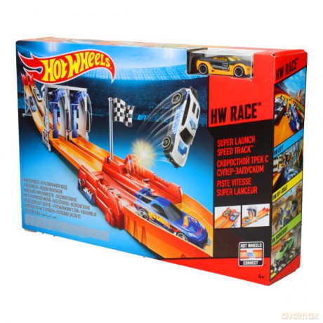 HOT WHEELS Średnie tory wyścigowe Nr 2