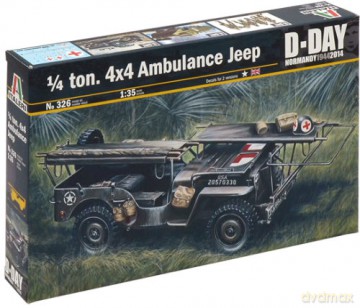 ITALERI 14 ton 4x4 Ambulance Jeep [MODELARSTWO]
