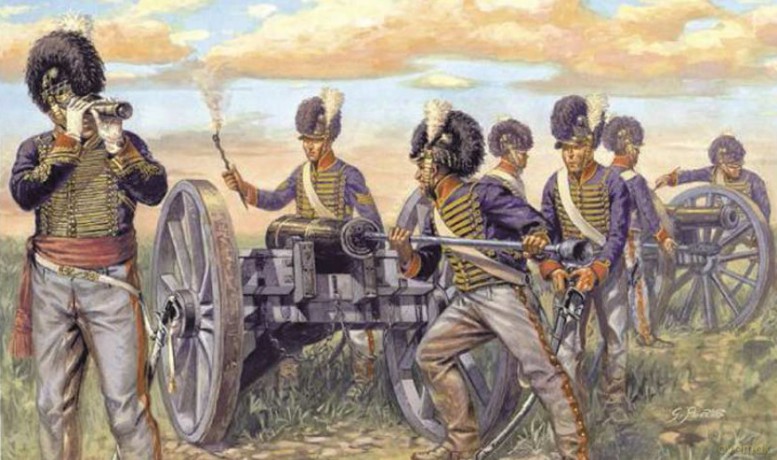 ITALERI British Artillery Waterlo 200 [MODELARSTWO]