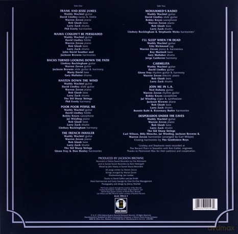Warren Zevon: Warren Zevon [Winyl]