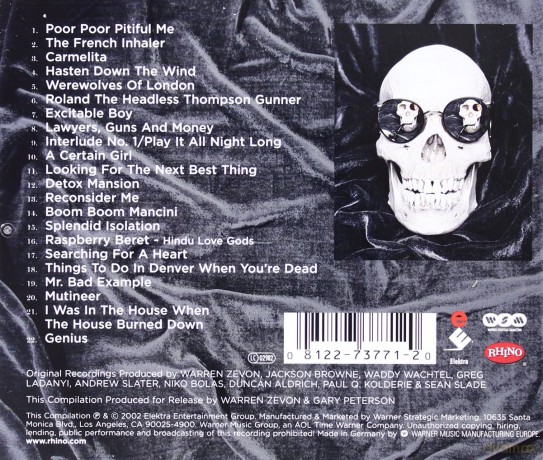 Warren Zevon: Genius-The Best Of [CD]