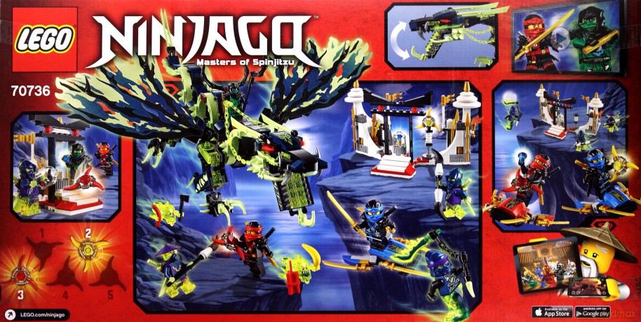LEGO Atak smoka Moro (70736) [KLOCKI]