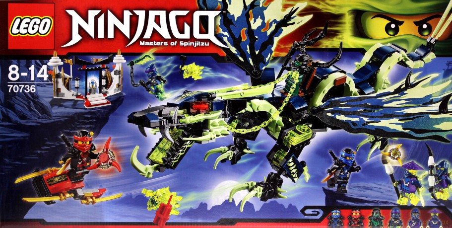 LEGO Atak smoka Moro (70736) [KLOCKI]