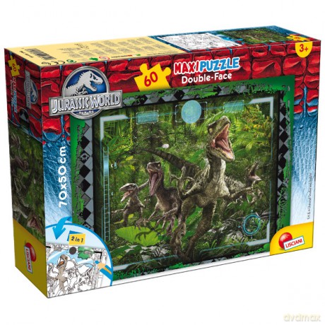 LISCIANIGIOCHI 60 el. Jurassik Park maxi [PUZZLE]