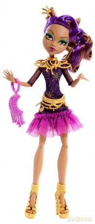 MONSTER HIGH Czarny Dywan