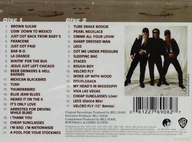 ZZ TOP: Rancho Texicano Very Best Of [2CD]