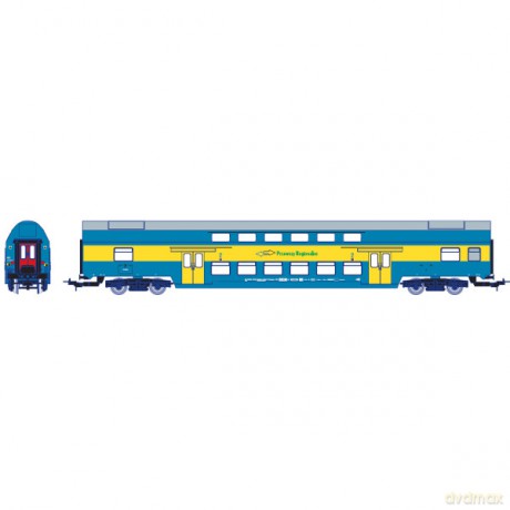 PIKO Wagon piętrowy serii B(16)mnopux