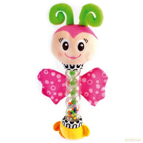 PLAYGRO Grzechotka motylek