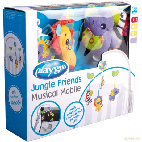 PLAYGRO Karuzelka grająca dżungla