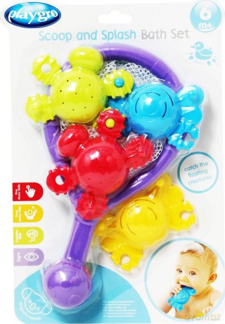 PLAYGRO Zestaw zabawek do kąpieli 4 szt.