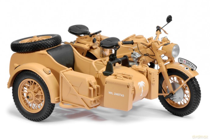 SCHUCO Zndapp KS 750 Afrikakorps [MODELARSTWO]
