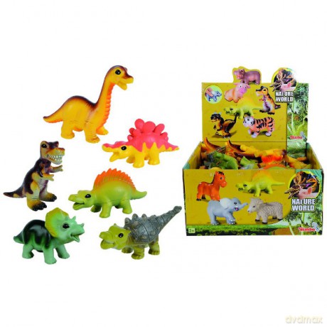 SIMBA Miękkie Dinozaury, 6 wzorów [FIGURKA]