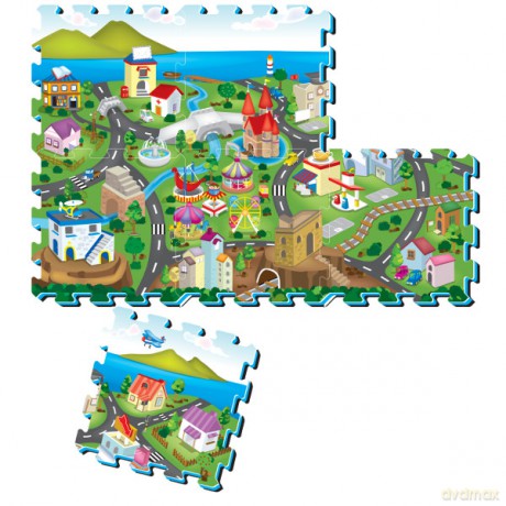 SMILY Mata piankowa, wesołe miasteczko [PUZZLE]