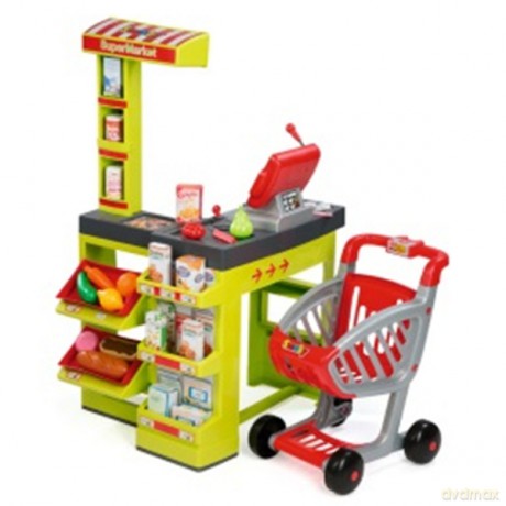 SMOBY Supermarket zielony