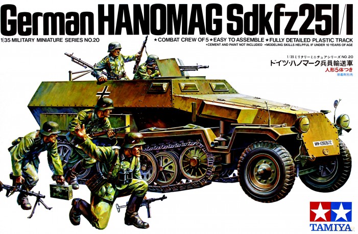 TAMIYA German Hanomag Sdkfz 2511 [MODELARSTWO]