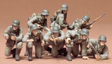TAMIYA German Panzer Grenadiers [MODELARSTWO]
