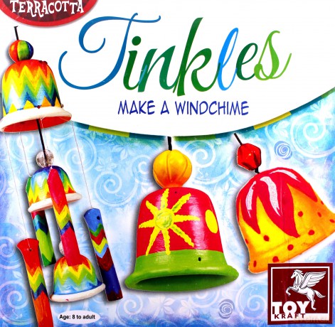 TOY KRAFT Udekoruj dzwonki wietrzne