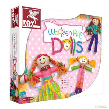 TOY KRAFT Wełniane lalki
