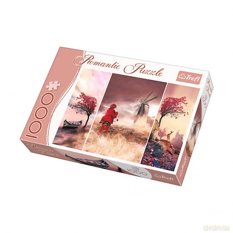 TREFL 1000 el. Romantic, Baśniowa kraina (10408) [PUZZLE]