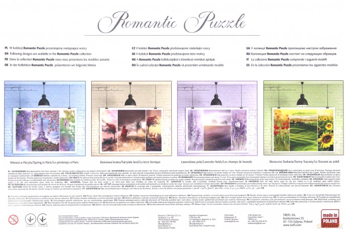 TREFL 1000 el. Romantic, Lawendowe pola (10411) [PUZZLE]