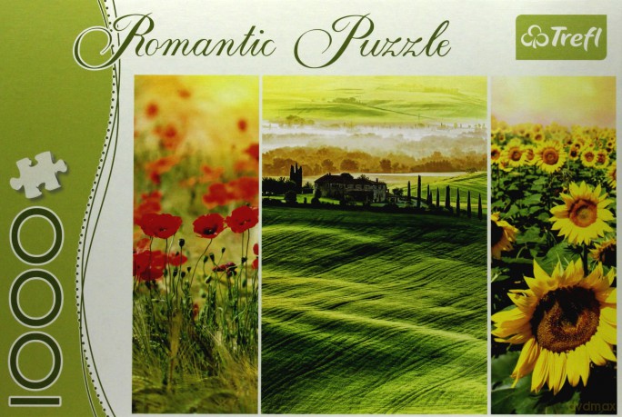 TREFL 1000 el. Romantic, Toskania (10410) [PUZZLE]