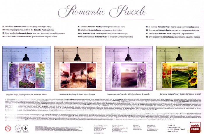 TREFL 1000 el. Romantic, Wiosna w Paryżu (10409) [PUZZLE]
