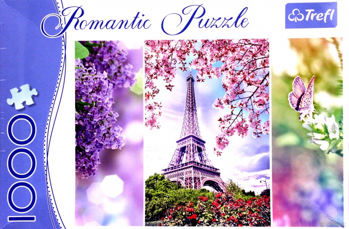 TREFL 1000 el. Romantic, Wiosna w Paryżu (10409) [PUZZLE]