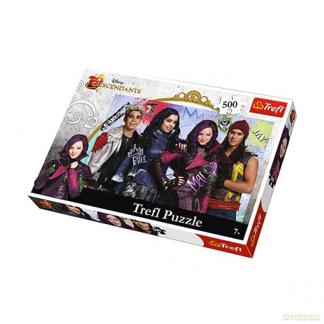 TREFL 500 el. Przyjaciele z zakaz. wyspy (37236) [PUZZLE]