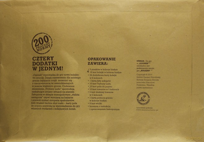 TREFL Ogonek, dodatek do gry Kolejka (G-0024-01) [GRA]