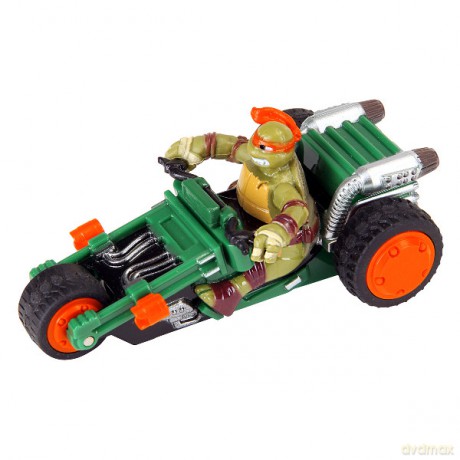 TURTLES Pull Back Cars Michelangelo [FIGURKA]