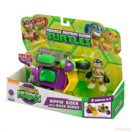 TURTLES Żółwie Ninja Biker Donnie [FIGURKA]
