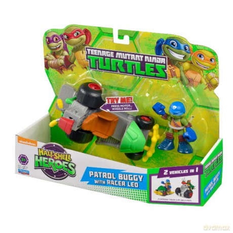 TURTLES Żółwie Ninja Racer Leo [FIGURKA]