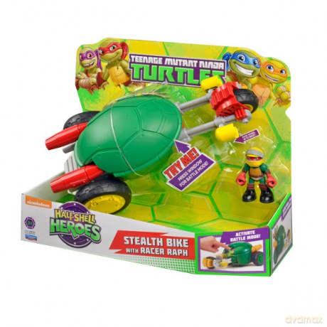 TURTLES Żółwie Ninja Stealth Bike Leo [FIGURKA]