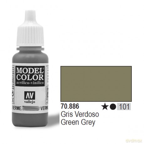 VALLEJO Farba Nr 101 Green Grey 17 ml [MODELARSTWO]