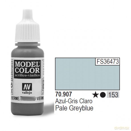 VALLEJO Farba Nr 153 Pale Greyblue 17 ml [MODELARSTWO]