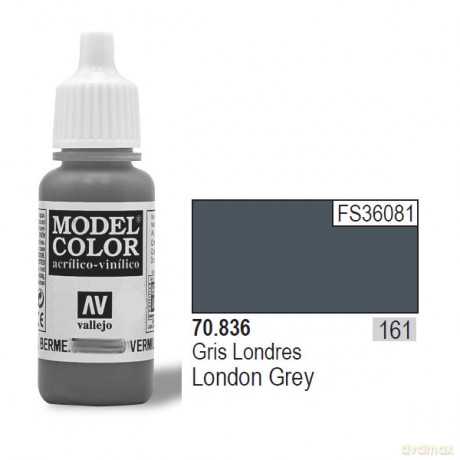 VALLEJO Farba Nr 161 London Grey 17 ml [MODELARSTWO]