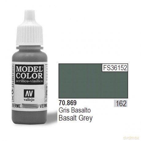 VALLEJO Farba Nr 162 Basalt Grey 17 ml [MODELARSTWO]