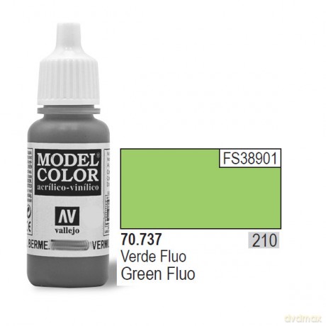VALLEJO Farba Nr 210 Green 17 ml [MODELARSTWO]