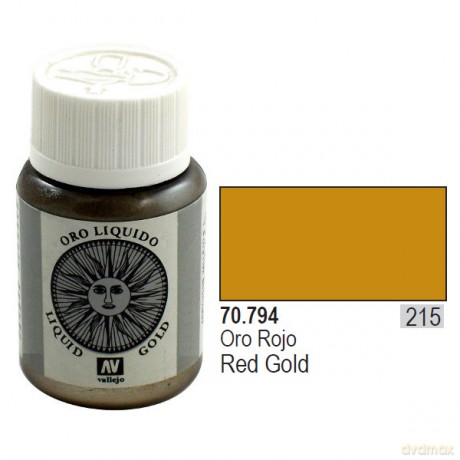 VALLEJO Farba Nr 215 Red Gold 35 ml [MODELARSTWO]