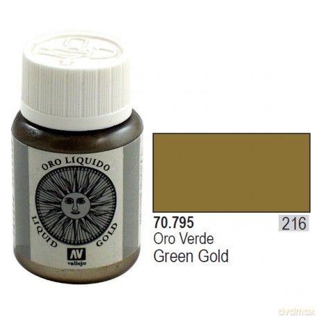 VALLEJO Farba Nr 216 Green Gold 35 ml [MODELARSTWO]