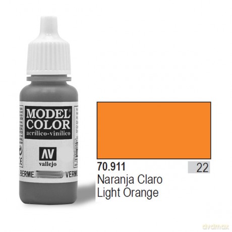 VALLEJO Farba Nr 22 Light Orange 17 ml [MODELARSTWO]