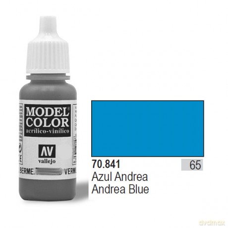 VALLEJO Farba Nr 65 Andrea Blue 17 ml [MODELARSTWO]