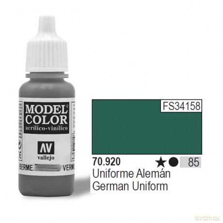 VALLEJO Farba Nr 85 German Uniform 17 ml [MODELARSTWO]